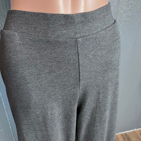 Pure Jill Ponte Knit Stretchy Pants Med Soft! Pima Cotton Workwear Minimalist - Picture 2 of 5